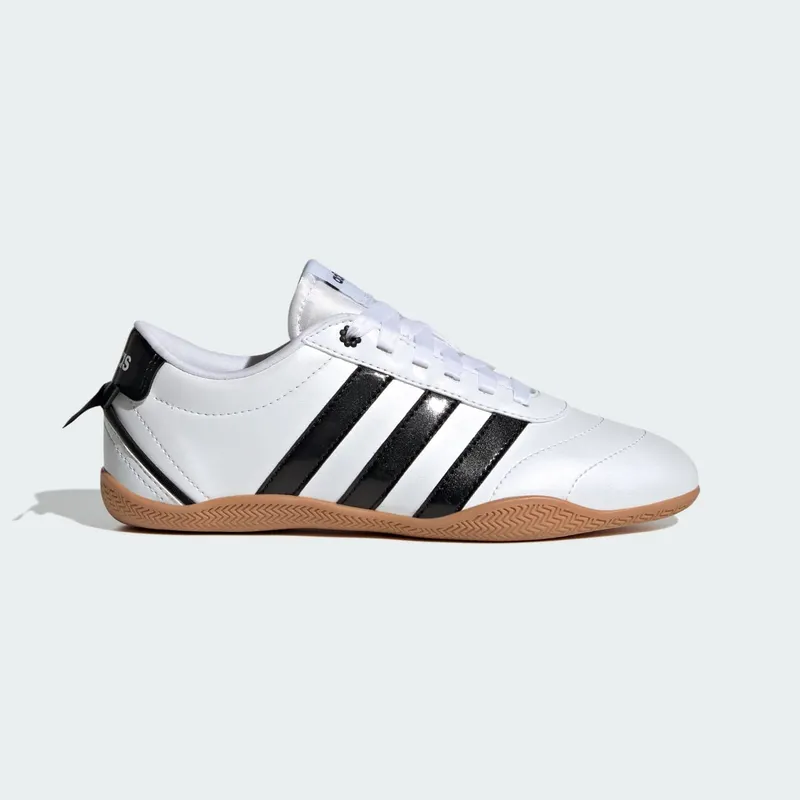 Adidas GRAND COURT LO SCHOENEN JUNIOR MEISJES Cloud White / Core Black / Hi-Res Yellow “Cloud White/Core Black/Yellow” | KI3061