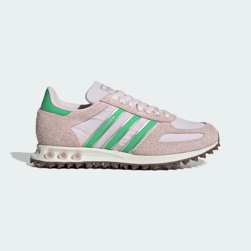 Adidas LA TRAINER OG Almost Pink / Semi Screaming Green / Gum “Almost Pink/Screaming Green/Gum” | KI8042