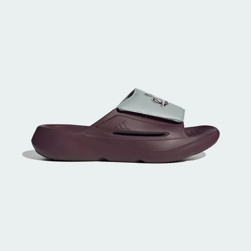 adidas Lightblaze Slide Mississippi State Bulldogs “Team Maroon 2 / Team Maroon 2 / Stone” | IH7118
