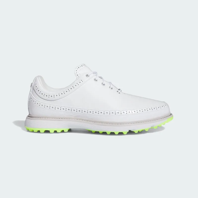 adidas MC80 Spikeless Golf Cloud White Matte Silver Lucid Lemon | ID4748