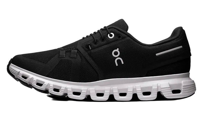 On Running Cloud 6 Wide Womens “Black / White” | 3WG10360299
