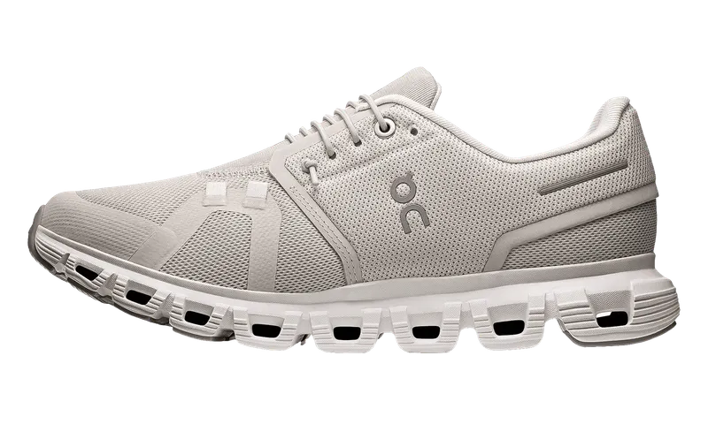 On Running Cloud 6 Wide Womens “Pearl White” | 3WG10360755
