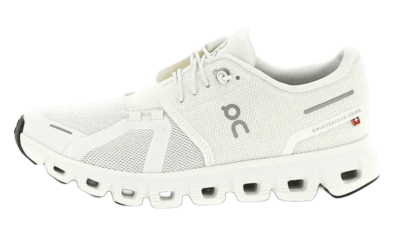 On Running Cloud 6 Wide Womens “White” | 3WG10361200