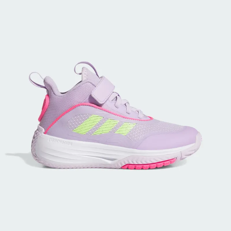 adidas Ownthegame 3.0 Ice Lavender Lucid Lemon Powder Plum | JR1449