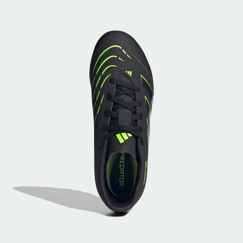 adidas Predator Club FG/MG Core Black Carbon Lucid Lemon | JH8869