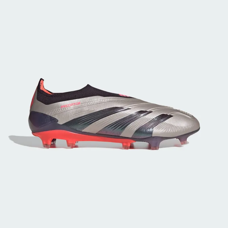 adidas Predator Elite Laceless FG Vivid Horizon “Platinum Metallic / Aurora Black / Carbon” | IF8862