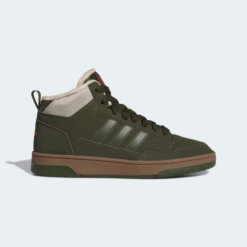 Adidas Rapid Court Mid Winterized Night Cargo / Night Cargo / Wonder Beige | KI3908