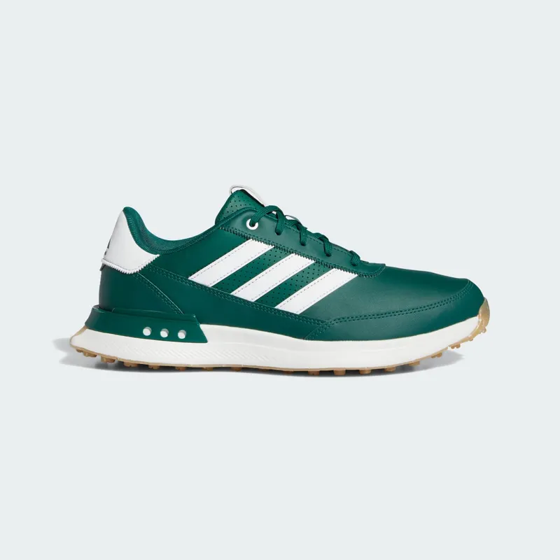 adidas S2G 24 Leather Spikeless Golf Collegiate Green Cloud White Gum | ID8731