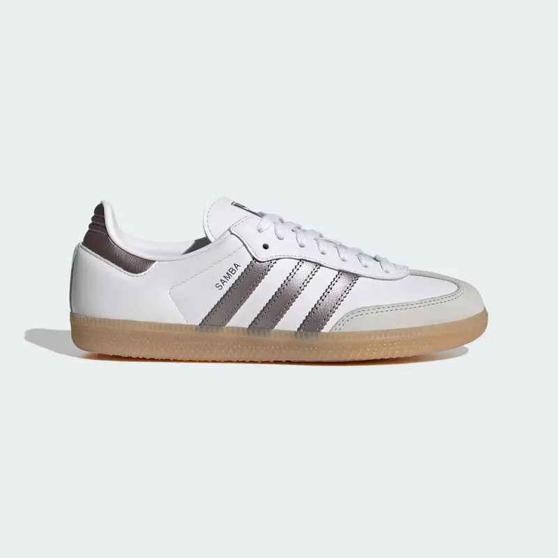 Adidas SAMBA OG SCHOENEN Cloud White / Coffee Met. / Gum “Cloud White/Coffee/Gum” | KK2504