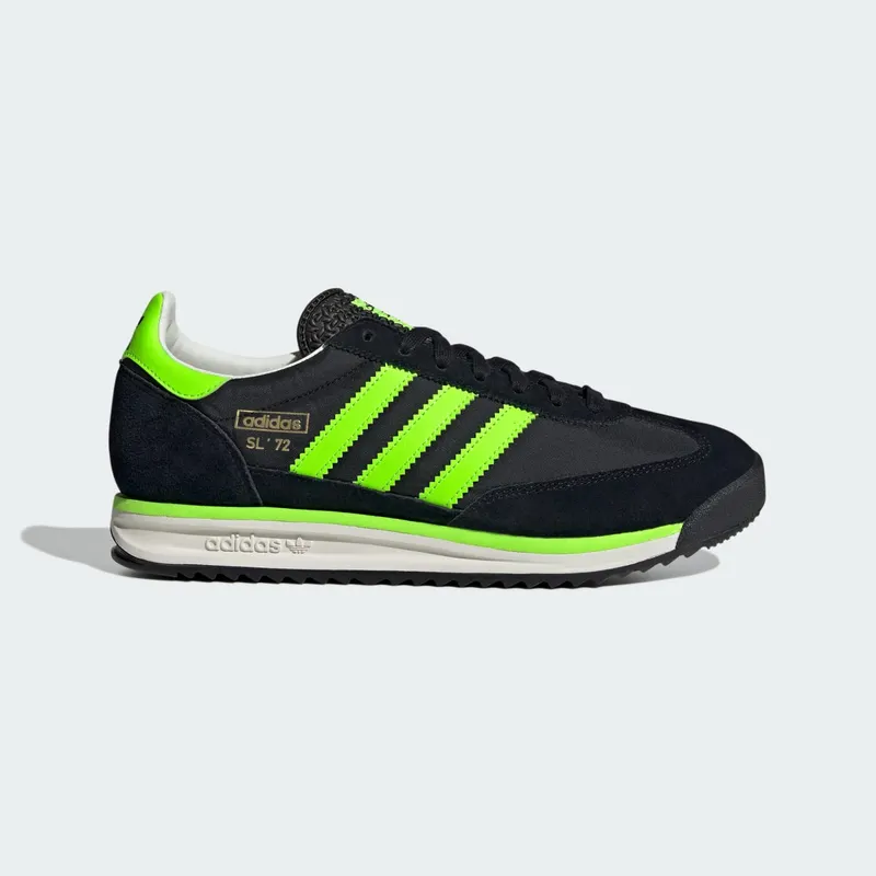 adidas SL 72 RS Core Black Solar Green Off White | JR8777