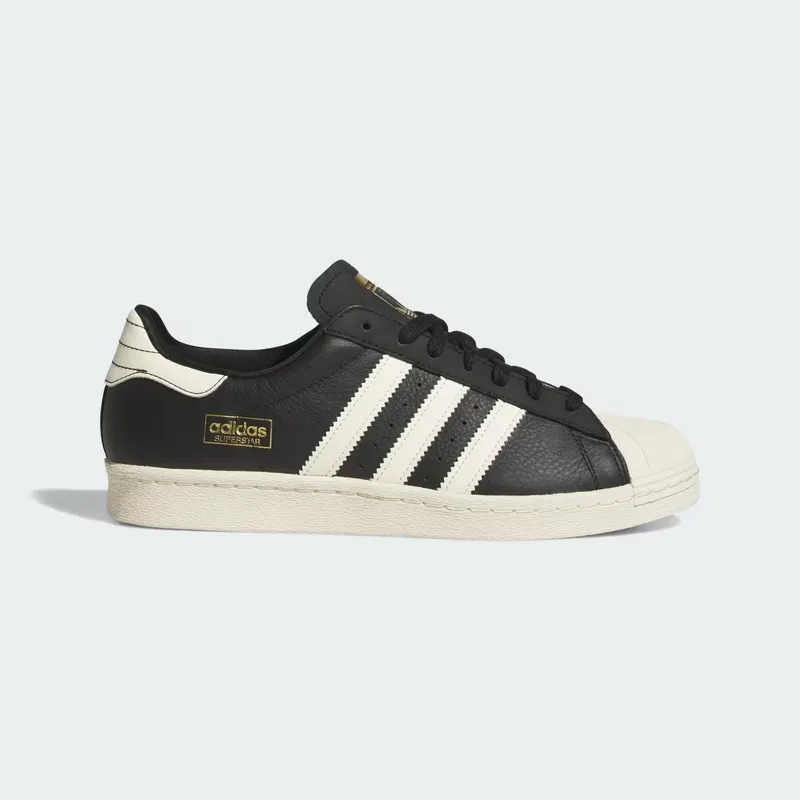 Adidas SUPERSTAR 80 ADV Sportschoenen Core Black / Cream White / Gold Metallic | KK5003
