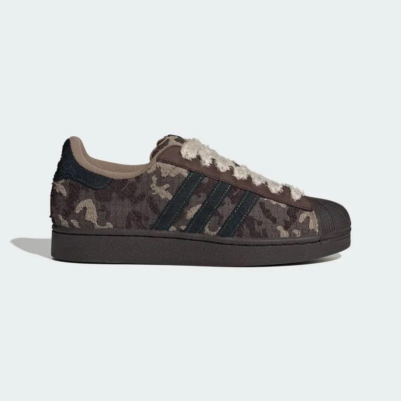 Adidas SUPERSTAR II Earth Strata / Core Black / Aurora Coffee | KJ7546