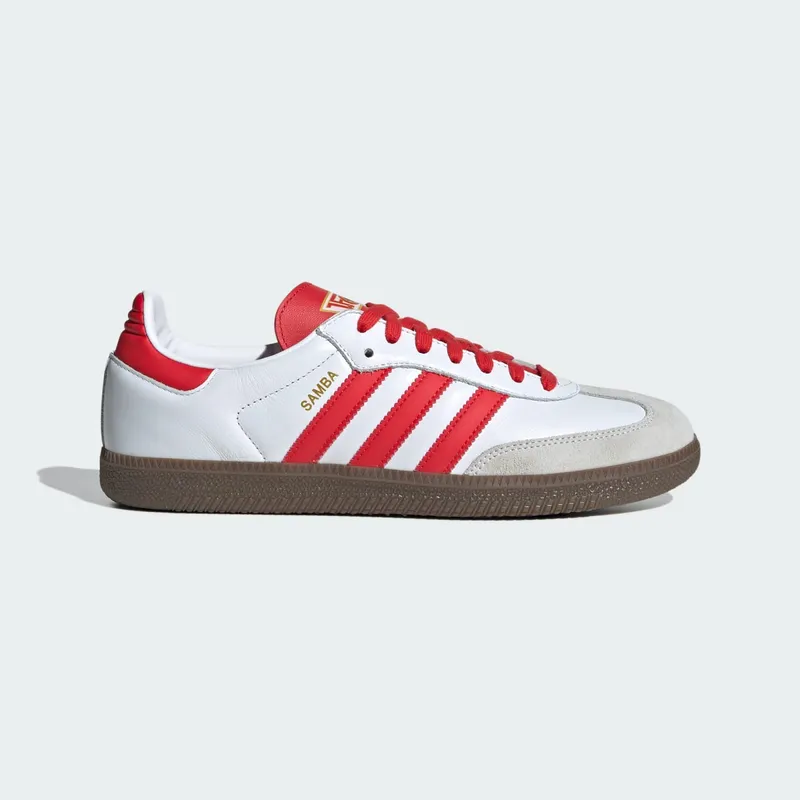 adidas Samba Union Berlin “Footwear White / Vivid Red / Gum 5” | JQ4051