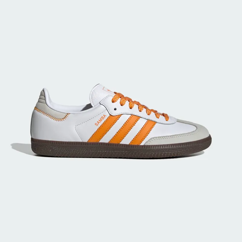adidas Samba OG Cloud White Orange “Cloud White / Eqt Orange / Off White” | IE6521