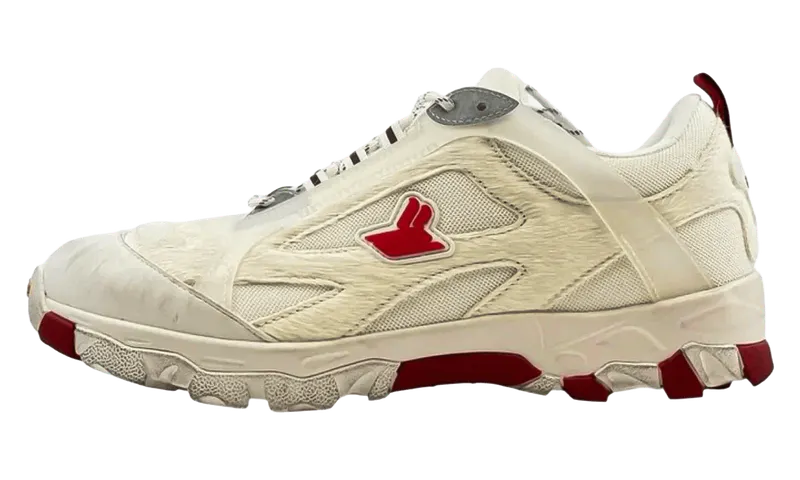 Sicko 424 Partial Pony Hiking Shoe “Red / White” | SCK002