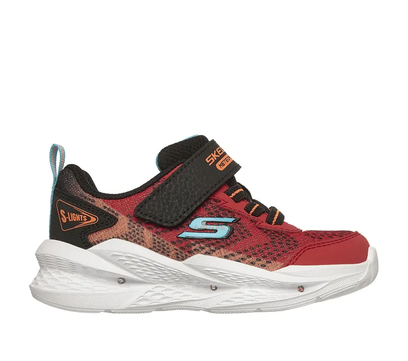 Skechers S-Lights: Meteor-Lights 2.0 Sneaker Rood/Zwart | 401490N_RDBK