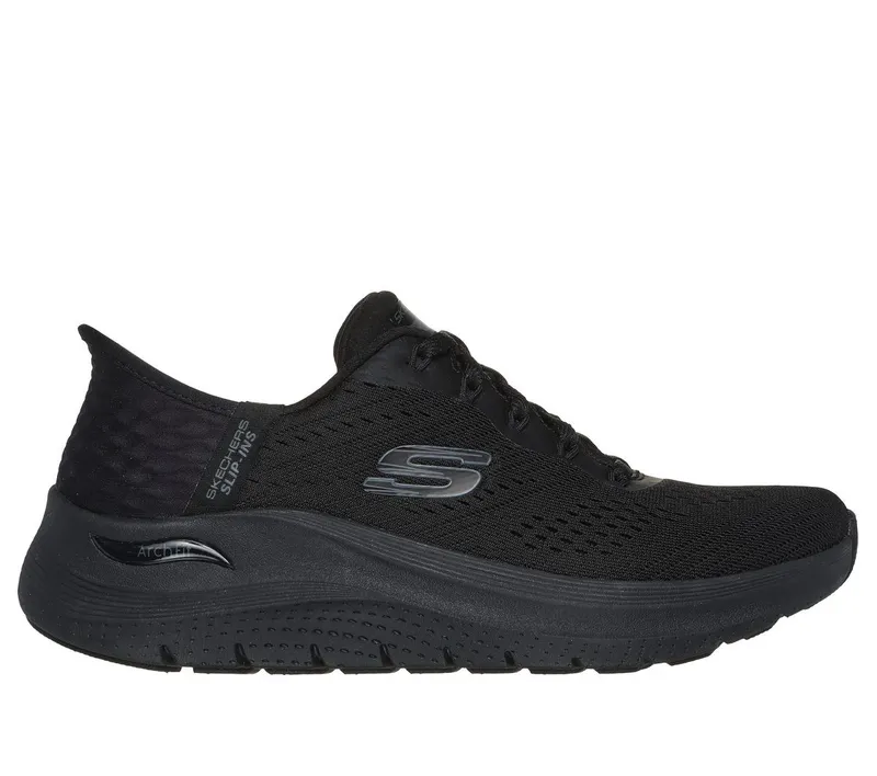 Skechers Slip-ins: Arch Fit 2.0 – Easy Chic Sneaker Zwart | 150066_BBK