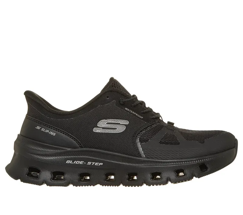 Skechers Slip-ins Waterproof: Glide-Step Pro – Soft Mist Sneaker Zwart | 150487_BBK