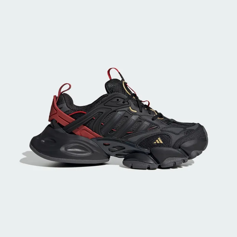 adidas XLG Runner Deluxe Black Gold Metallic Red “Core Black / Gold Metallic / Gold Metallic” | JQ2974