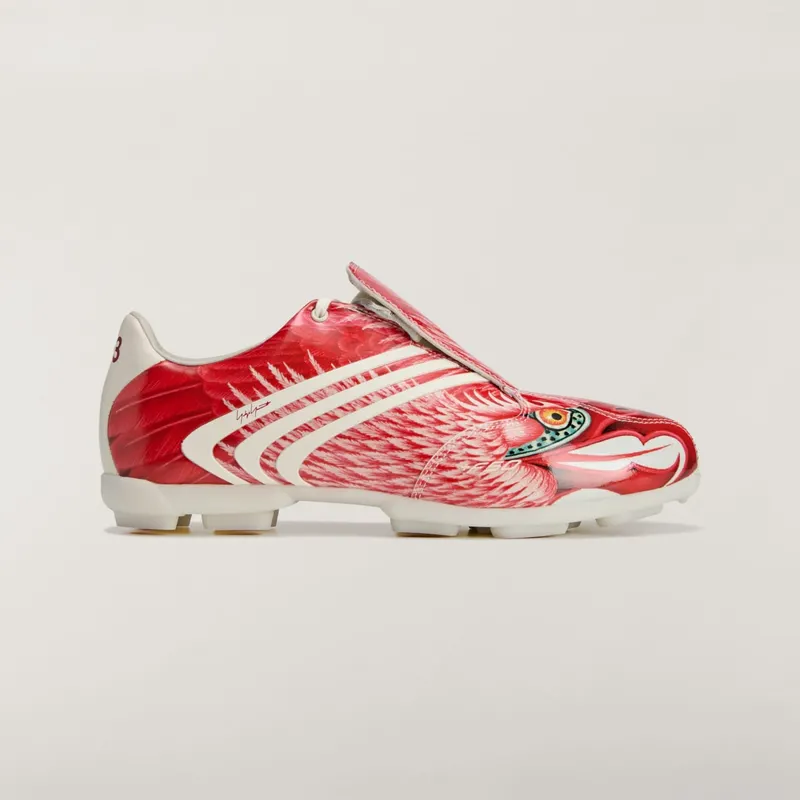 Adidas Y-3 F50 BEAST SCHOENEN Off White / Off White / Active Maroon | KK3650