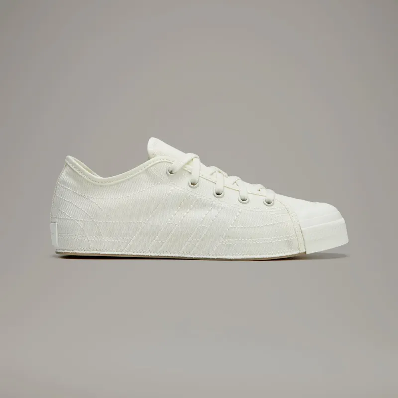 adidas Y-3 Nizza Low Off White Canvas “Off White / Off White / Off White” | IF2040