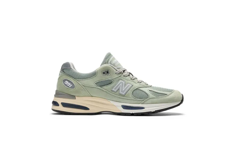 New Balance 991v2 “MiUK Sea Grass” “Sea Grass/Silver” | U991BB2
