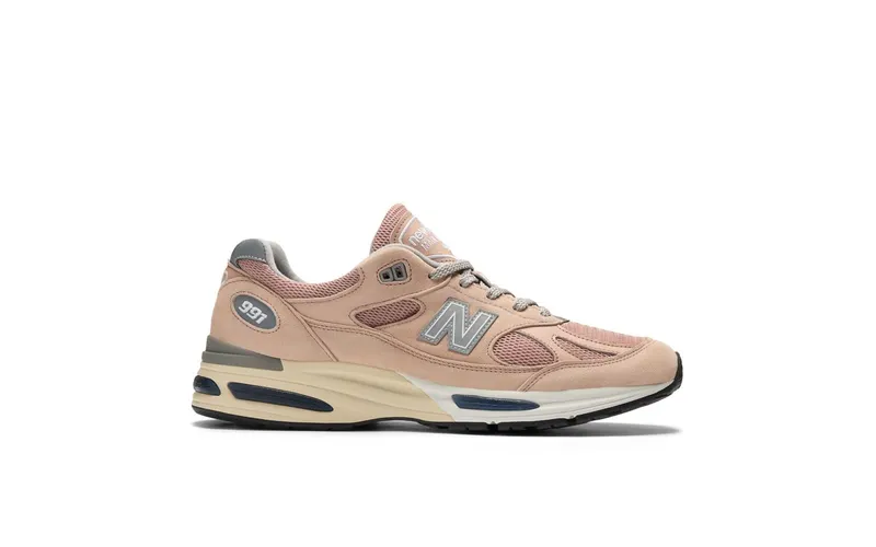New Balance 991v2 “MiUK Mahogany Rose” “Mahogany Rose/Silver” | U991RB2