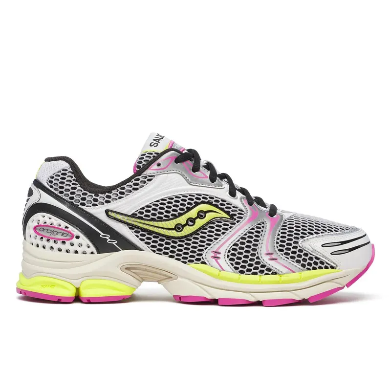 Saucony Progrid Triumph 4 “WhiteWhite / Fluo” | S70704-14