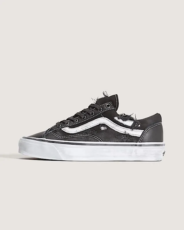 Vans OTW Old Skool 36 Vibram “Distressed Silver” “Black / White” | VN000D2GSLV