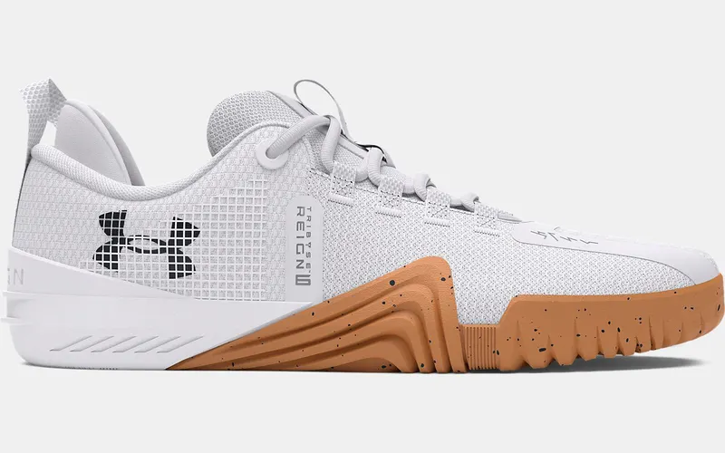 Under Armour TriBase Reign 6 ‘White Distant Grey Gum’ “White/Grey/Gum” | 3027341-100