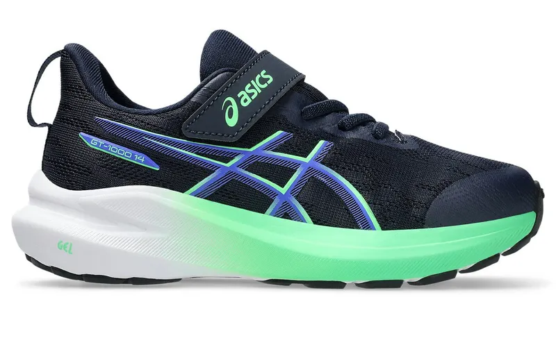 ASICS GT-1000 14 PS “Midnight/Vital Green” | 1014A381-400 “Zwart” | 1014A381400