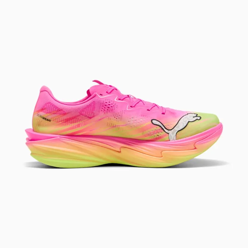 Puma Deviate Nitro Elite 4 ‘Poison Pink Yellow Alert Bright Aqua’ | 31329801