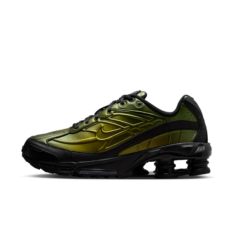 Nike Shox Ride 2 Black Cargo Khaki “Black / Olive Flak / Metallic Silver” | IH4468-001