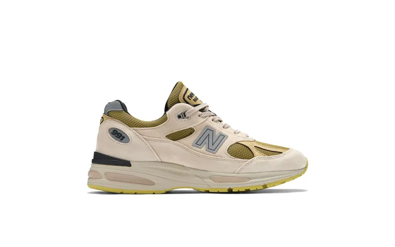 New Balance 991 V2 “MiUK Silver Birch” “Silver Birch/Amber Green/Silver Fern” | U991PW2
