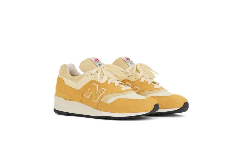 New Balance 997 “Made in USA – Dried Apricot / Calcium” “Yellow” | U997AC