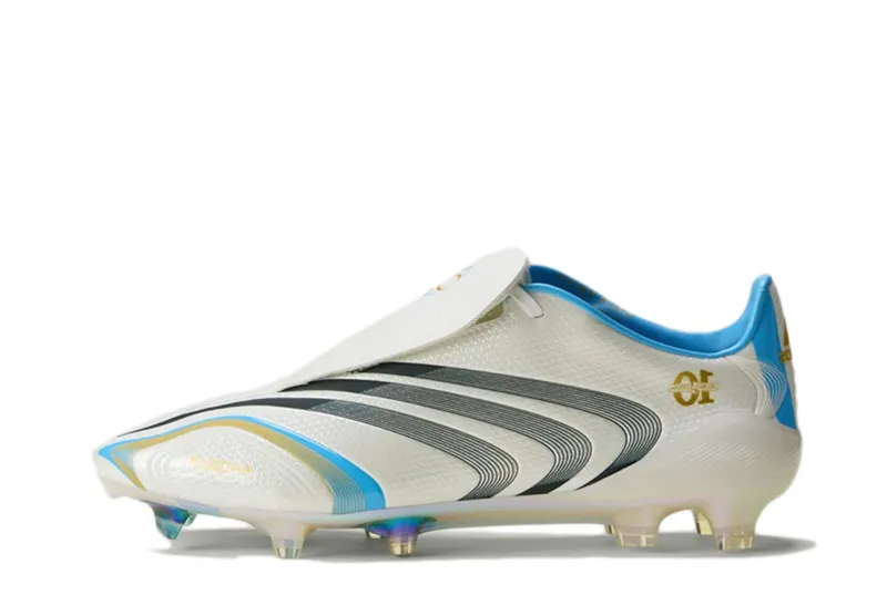 adidas F50 Elite Tunit Leo Messi “Core White / Night Navy / Gold Metallic” | KH7934