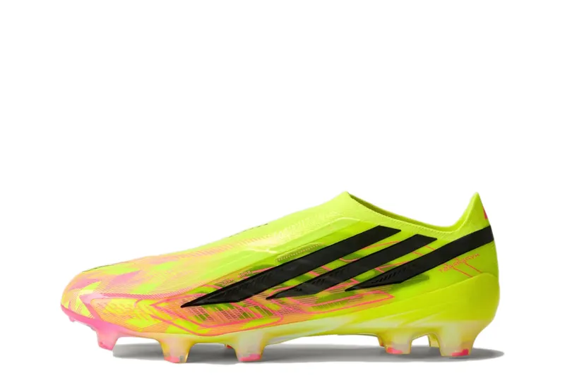 adidas F50 Hyperfast ELITE Laceless Team Solar Yellow – Firm Ground “Team Solar Yellow 2 / Core Black / Solar Turbo” | KK1031