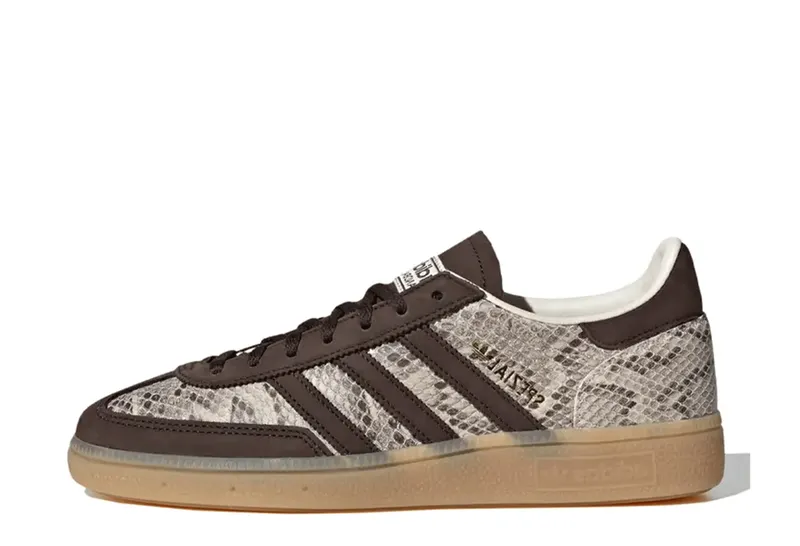 adidas Handball Spezial White Brown Snakeskin | KI5327