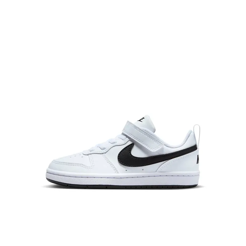Nike Court Borough Low Recraft White Black | DV5457-104