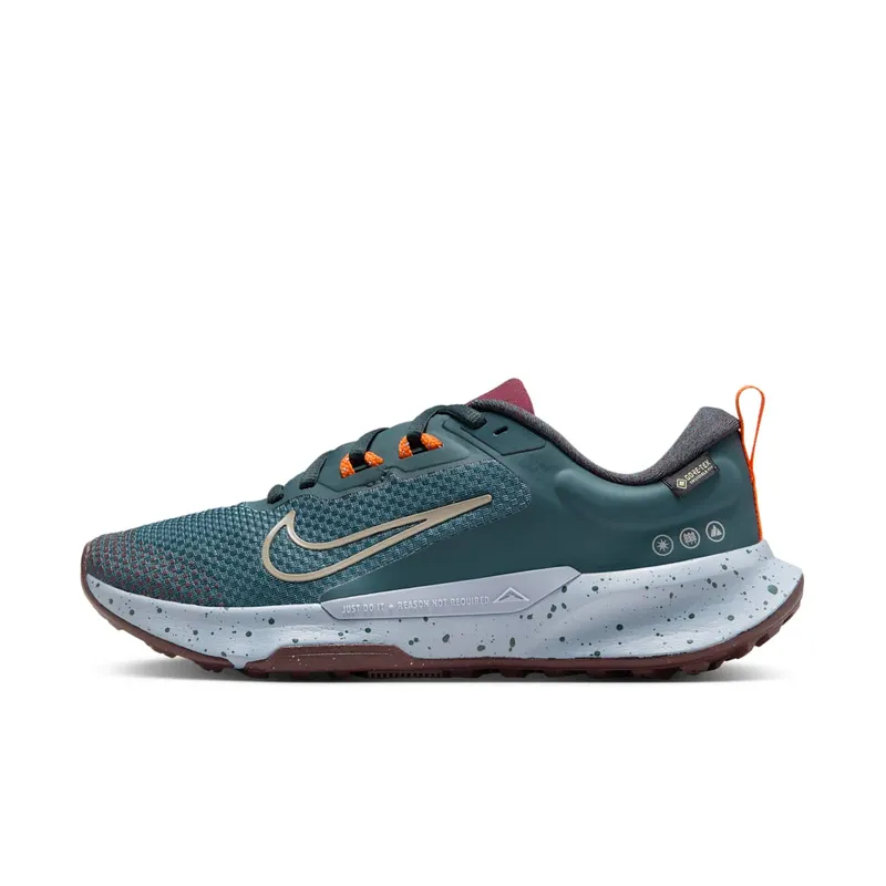 Nike Juniper Trail 2 Gore-Tex Deep Jungle Night Maroon Safety Orange Khaki | FB2065-300