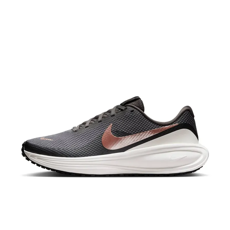 Nike Revolution 8 Medium Ash Black Sail Metallic Red Bronze | HJ8485-200