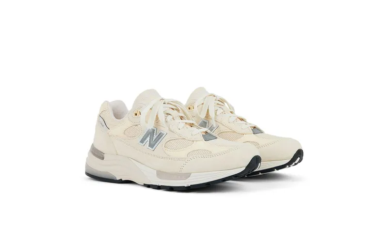 New Balance 992 “Made in USA – Calcium Raw Cashew” “Calcium/Beige” | U992MC