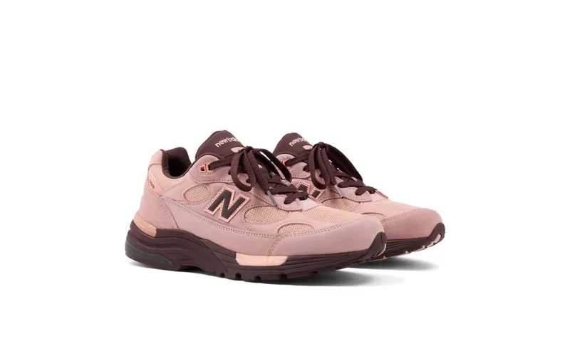 New Balance 992 “Made In USA” “Pink Chalk” “Pink Chalk/Brown” | U992PK