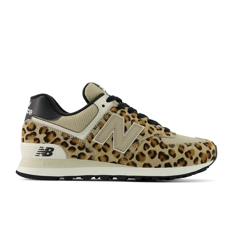 New Balance 574 “Leopard” “Stoneware With Linen And Black” | W574PN