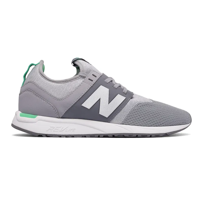 New Balance 247 Silver Mink Vivid Jade | WRL247FC