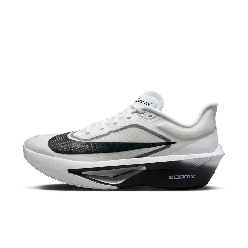 Nike Zoom Fly 6 White Smoke Grey “White / Smoke Grey / Metallic Silver” | FN8454-100