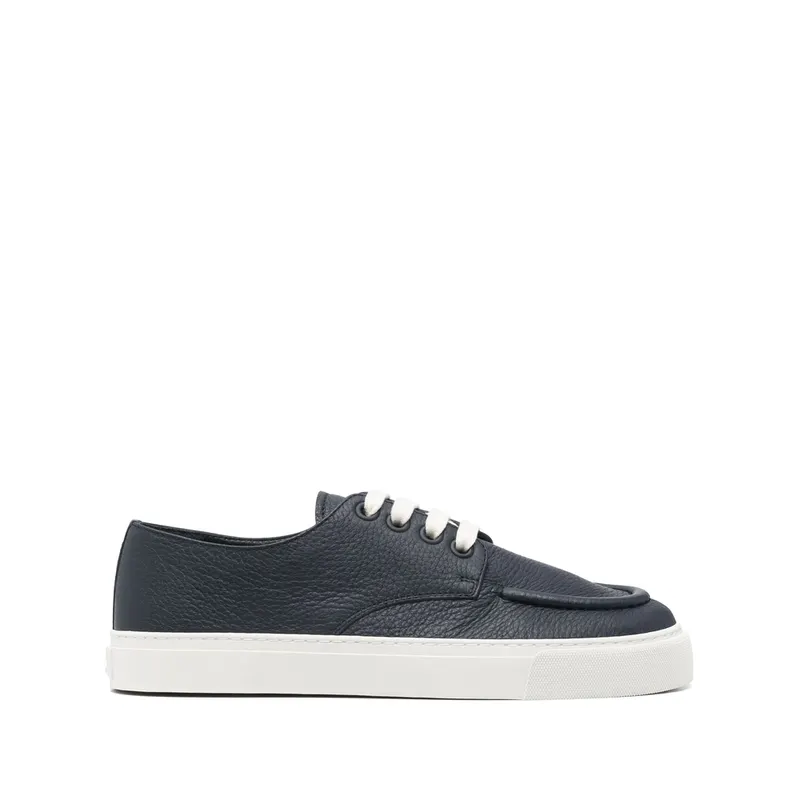 Prada Leather Lace-up “Blue” | 2EE427 F G000 MN0 F0216