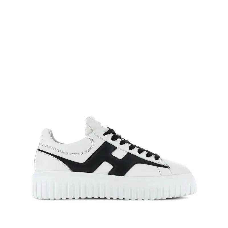 Hogan H-Stripes Leather “Neutrals” | HXM6450FE91L E90001