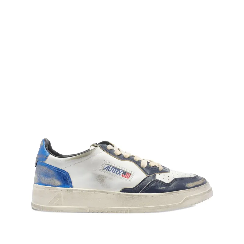 Autry Leather Logo “White/Blue” | AVLM SV55