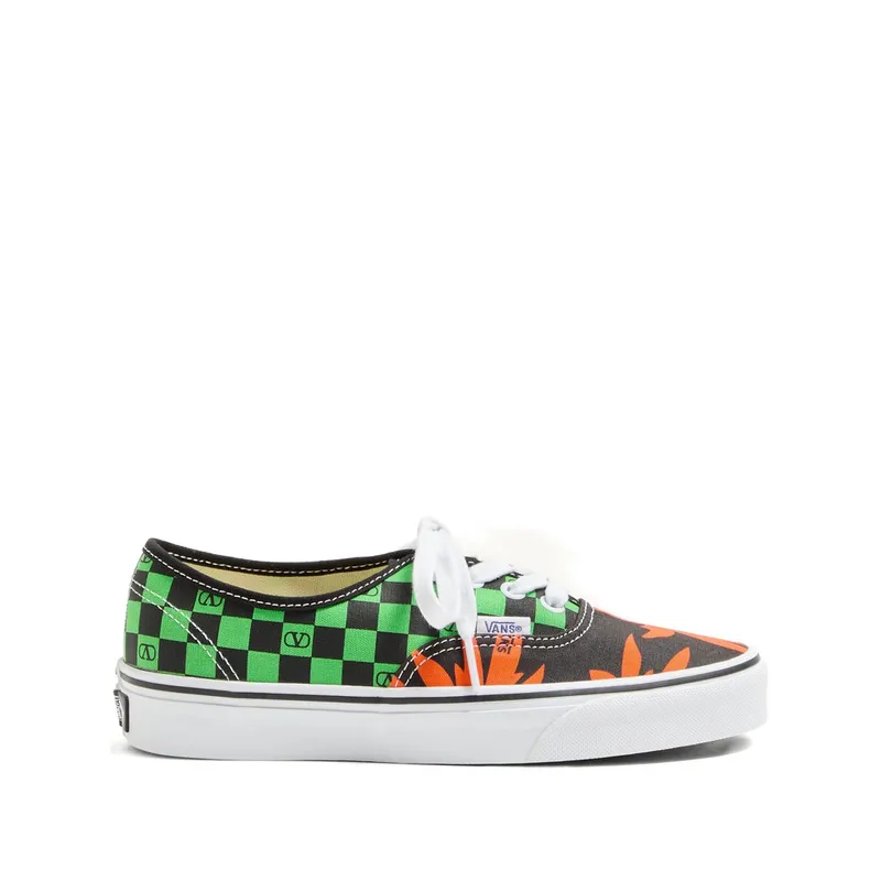 Vans X Valentino X Vans Low-top Fabric “Green/Orange” | 7W0S0ND8XWF BAL